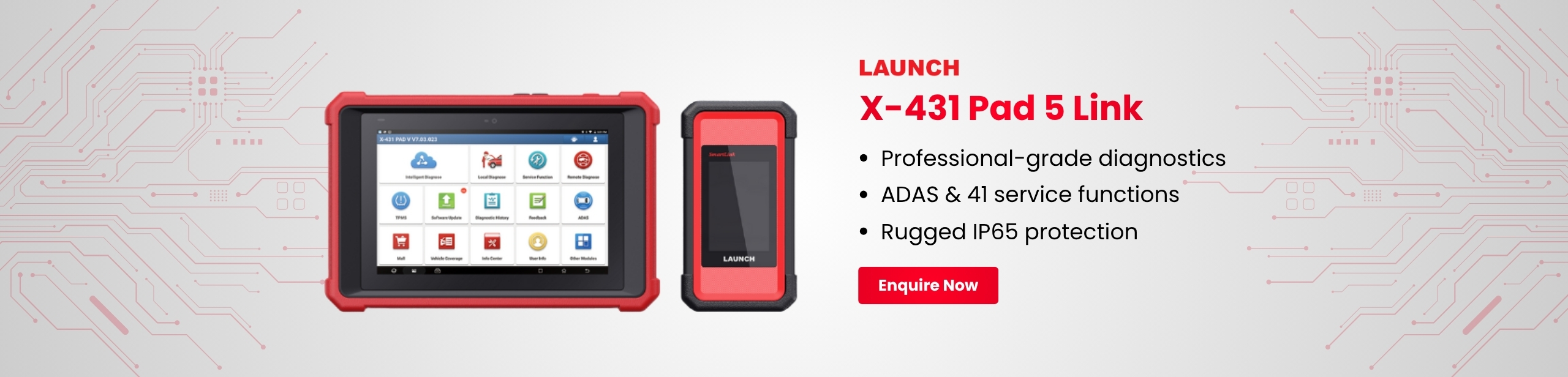 Launch X-431 Pad 5 Link